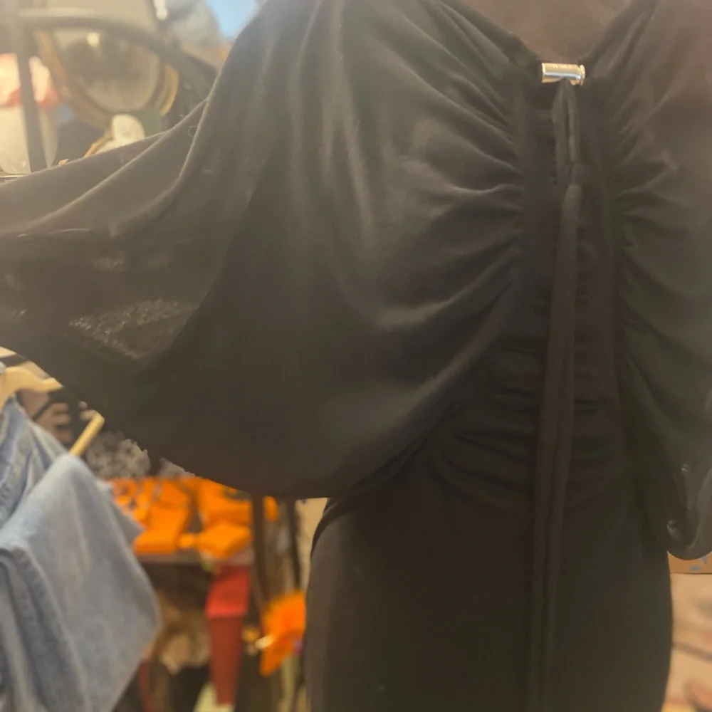 2009 CHANEL Runway Black Batwing Dress - Picture 9 of 13